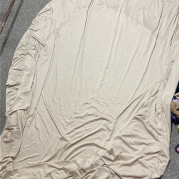 SHEEX Nightfall Fitted Cooling Bed Sheet in Color Sand Dune Size King / Cal King - Picture 7 of 8